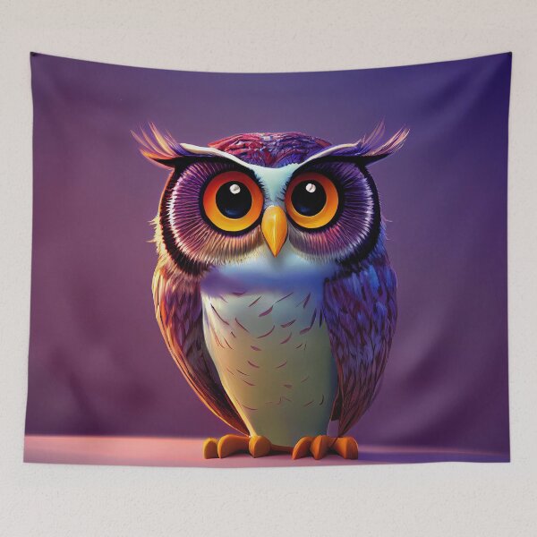 Item preview, Owl Print designed and sold by ThePurpleMelon.
