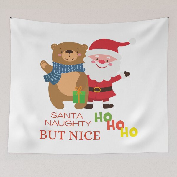 Item preview, Santa Naughty But Nice designed and sold by Quirky Dez.