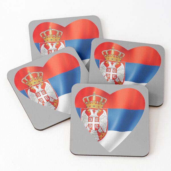 Item preview, Heart Serbia,  designed and sold by LuFilu.