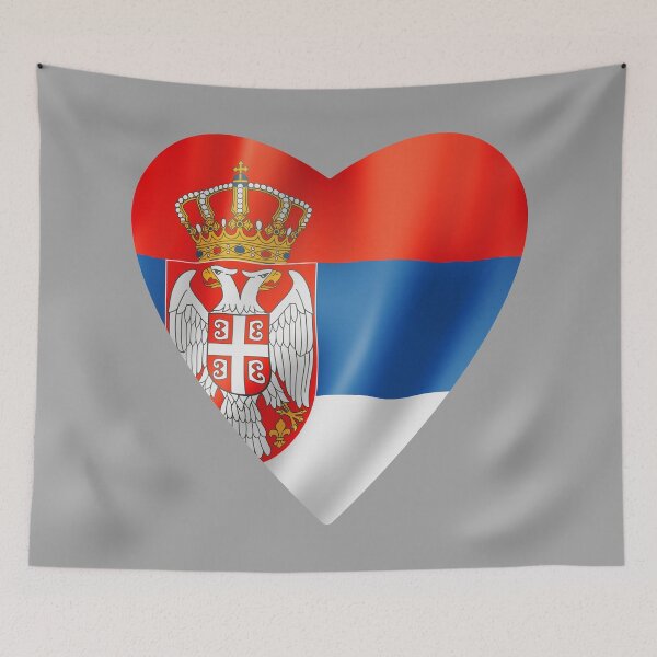 Item preview, Heart Serbia,  designed and sold by LuFilu.