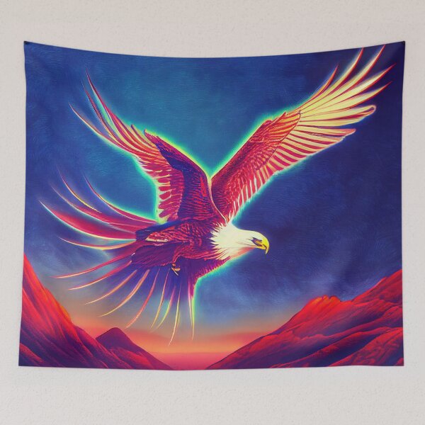 Item preview, Mystical Red Eagle designed and sold by ThePurpleMelon.