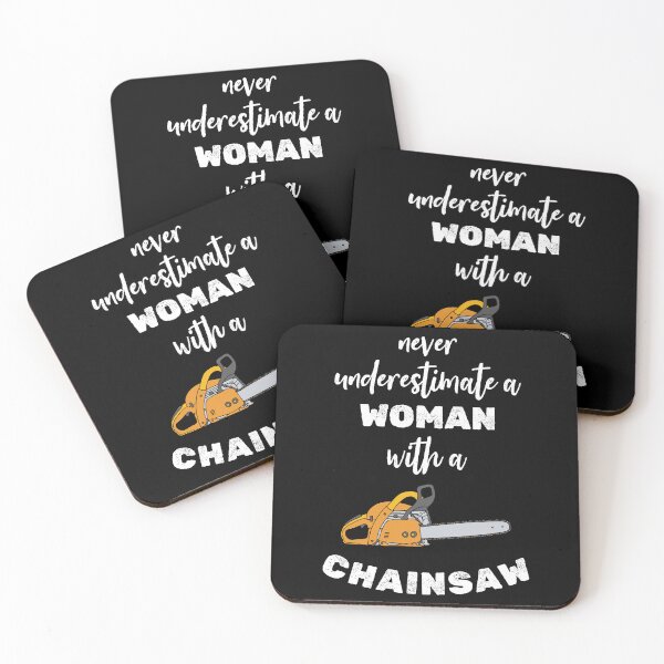 Item preview, Never Underestimate A Woman With A Chainsaw Arborist: Tree Surgeon Climber, Funny Arborist Gift designed and sold by Adexyl.