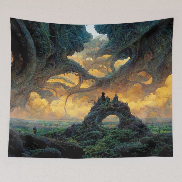 Item preview, A Strange Place designed and sold by AIArtWorkshop.