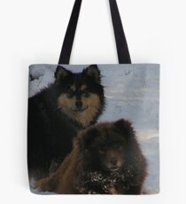 finnish lapphund group Tote Bag