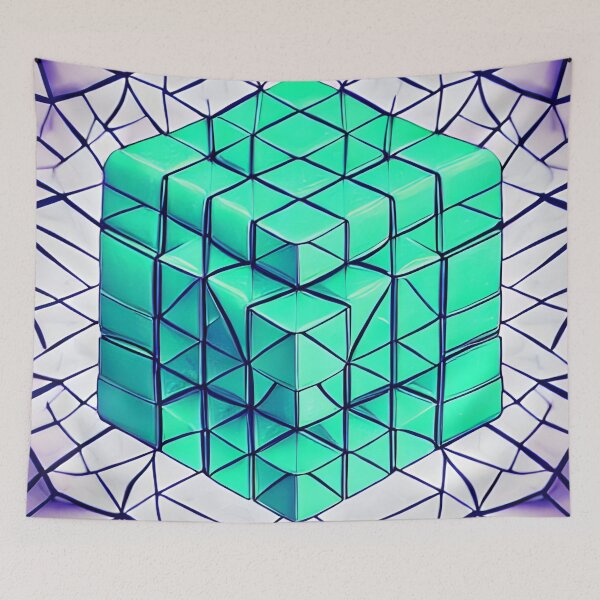Item preview, AI Generated Cube designed and sold by Jaraz.