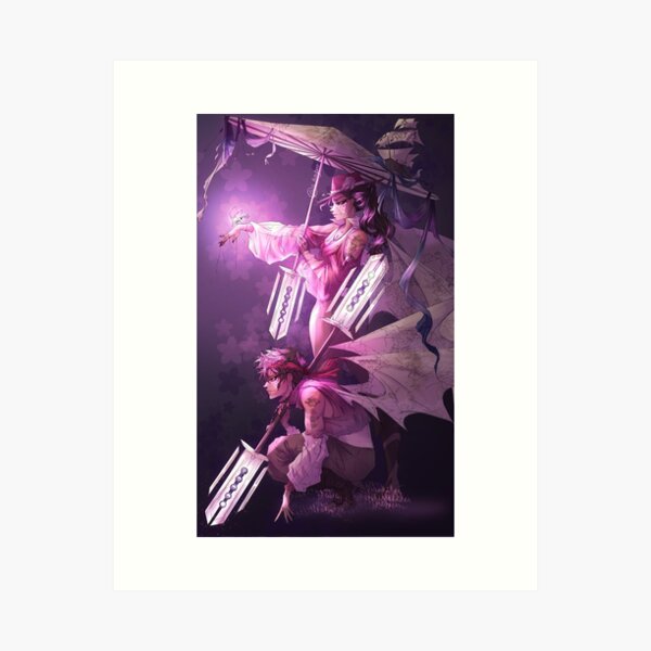 bisexual pride god Art Print