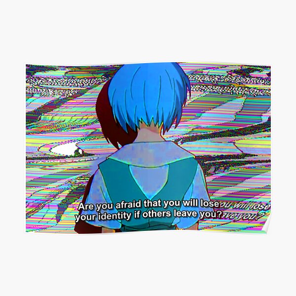 Rei Ayanami Quote 1 Poster