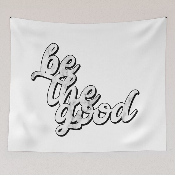 Item preview, Be the Good White Marble designed and sold by divinefemme.