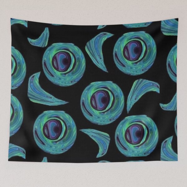 Item preview, Abstract Peacock Circle Pattern designed and sold by mvbillings.