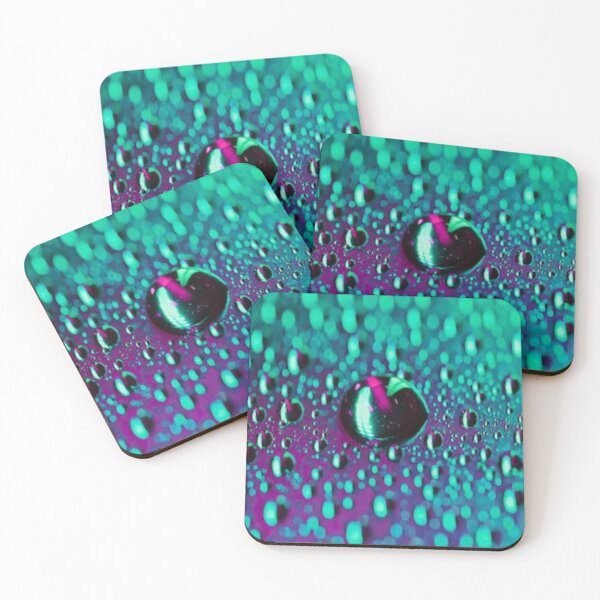 Item preview,  Cool blue waterdrops seamless pattern designed and sold by BEAUTY ⭐⭐⭐⭐⭐.