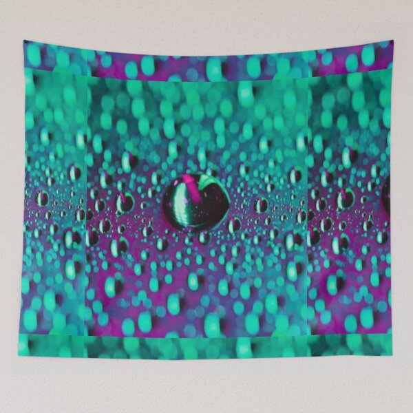 Item preview,  Cool blue waterdrops seamless pattern designed and sold by BEAUTY ⭐⭐⭐⭐⭐.