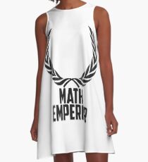 Math Emperor A-Line Dress