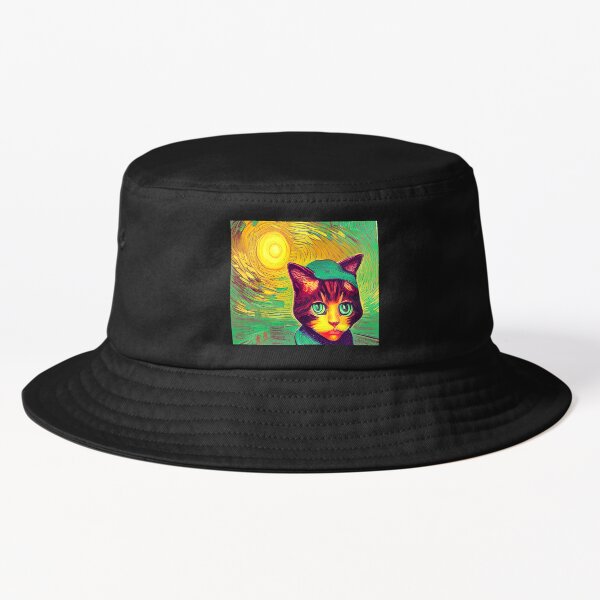 Vista previa del artículo con la obra «gato y el sol», diseñado y vendido por PlacidHinds.