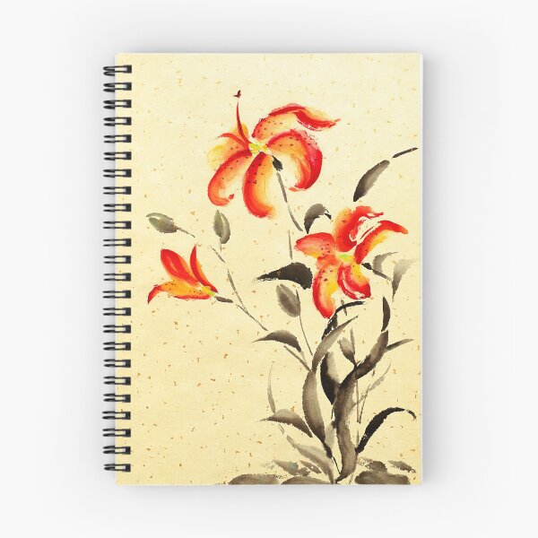 Item preview, Tiger Lily - red - no Cally designed and sold by Birgit Moldenhauer.
