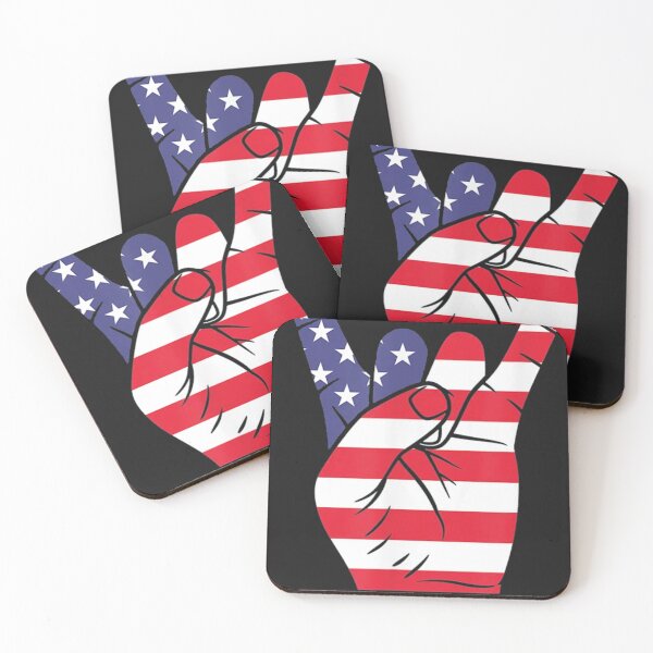 Item preview, Merica Rock Sign 4th of July designed and sold by hongthienkhai.