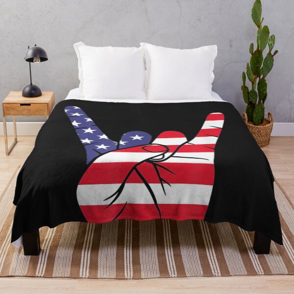 Item preview, Merica Rock Sign 4th of July designed and sold by hongthienkhai.
