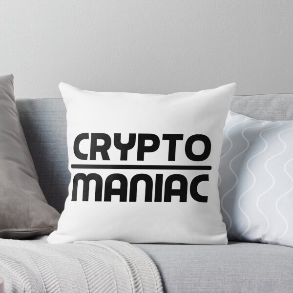 Item preview, Crypto Maniac Cryptocurrency HODL Gift Idea designed and sold by throwbackgamer.