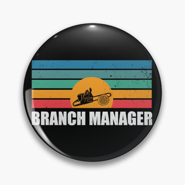 Item preview, Branch Manager Arborist Retro Vintage Aesthetic Chainsaw: Tree Surgeon Climber, Funny Arborist Gift designed and sold by Adexyl.