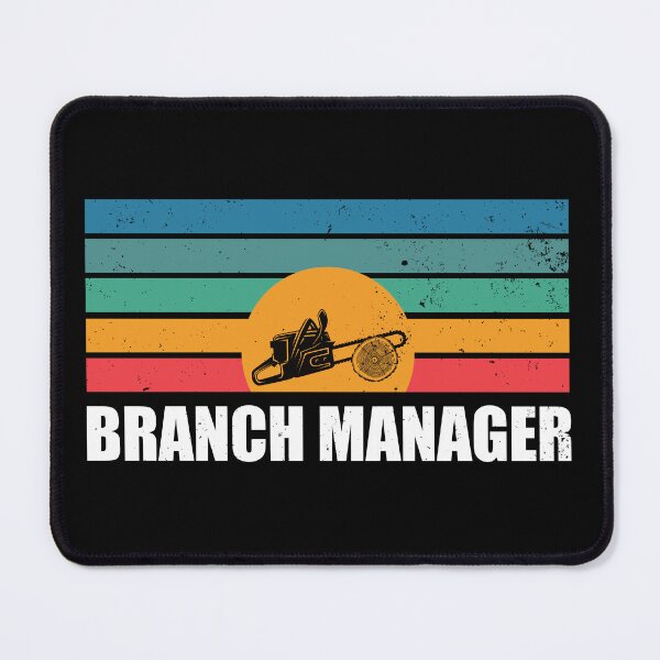Item preview, Branch Manager Arborist Retro Vintage Aesthetic Chainsaw: Tree Surgeon Climber, Funny Arborist Gift designed and sold by Adexyl.
