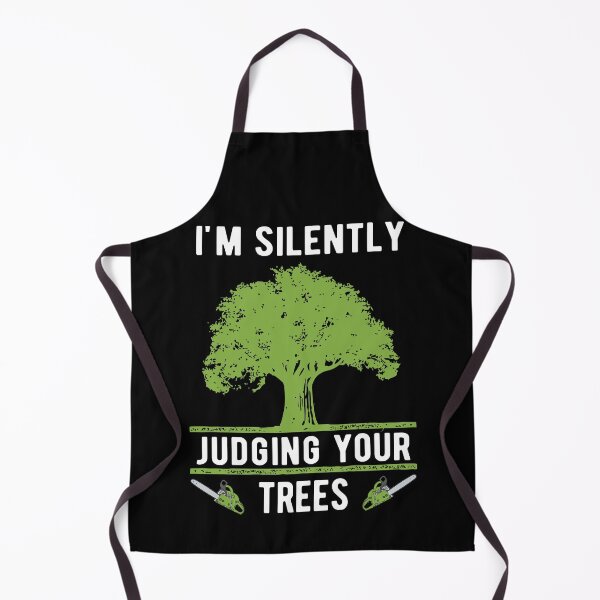 Item preview, I'm Silently Judging Your Trees Arborist: Tree Surgeon Climber, Funny Arborist Gift designed and sold by Adexyl.