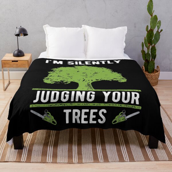 Item preview, I'm Silently Judging Your Trees Arborist: Tree Surgeon Climber, Funny Arborist Gift designed and sold by Adexyl.