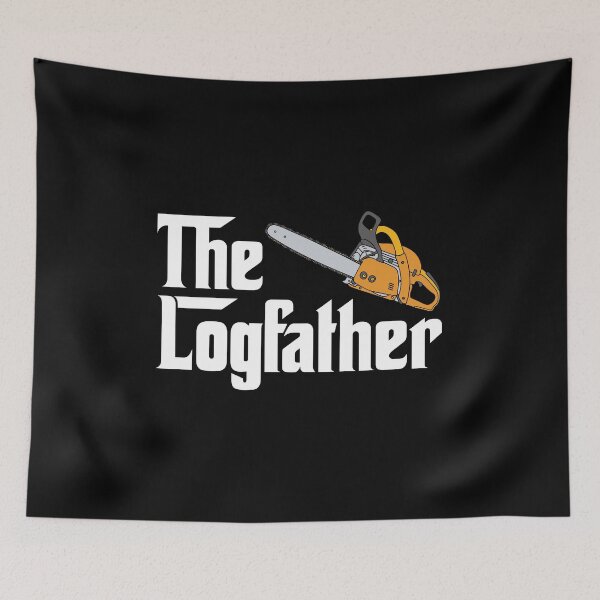Item preview, The LogFather Logger: Tree Surgeon Dad Climber, Funny Arborist Gift designed and sold by Adexyl.