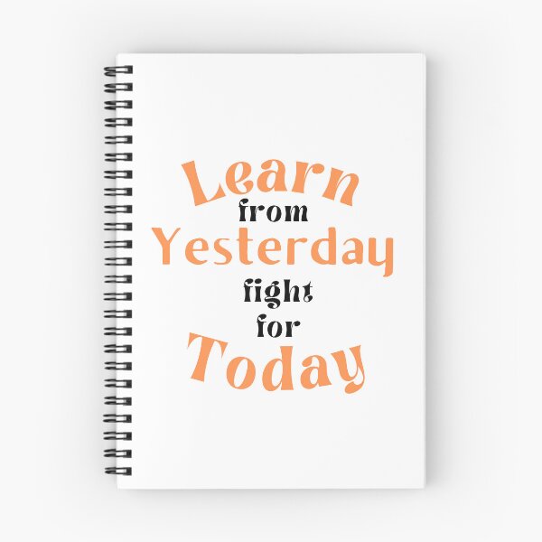 Item preview, learn from yesterday fight for today sticker designed and sold by HassanRajy.