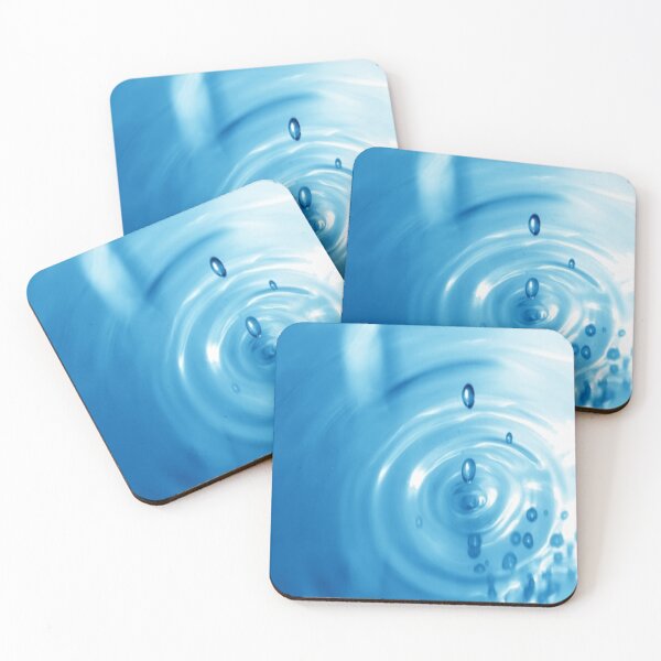 Item preview, Cool blue waterdrops seamless pattern designed and sold by BEAUTY ⭐⭐⭐⭐⭐.
