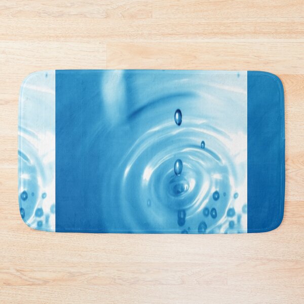 Item preview, Cool blue waterdrops seamless pattern designed and sold by BEAUTY ⭐⭐⭐⭐⭐.
