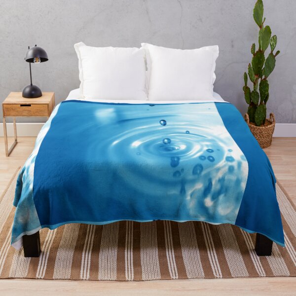 Item preview, Cool blue waterdrops seamless pattern designed and sold by BEAUTY ⭐⭐⭐⭐⭐.