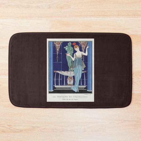 Item preview, vintage style fashion art  art furdturtle        designed and sold by WhatnotGems.