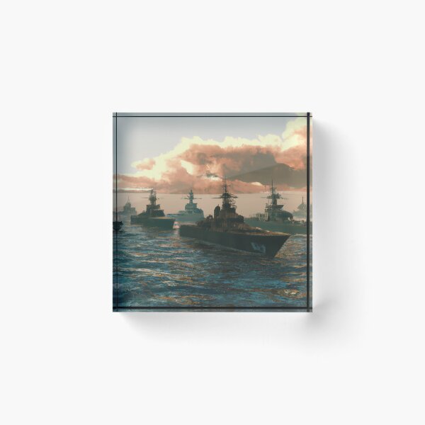 Item preview, A Fleet of War Ships designed and sold by Parag's Travel Shop.