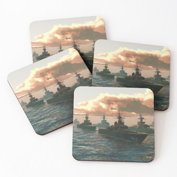 Item preview, A Fleet of War Ships designed and sold by Parag's Travel Shop.