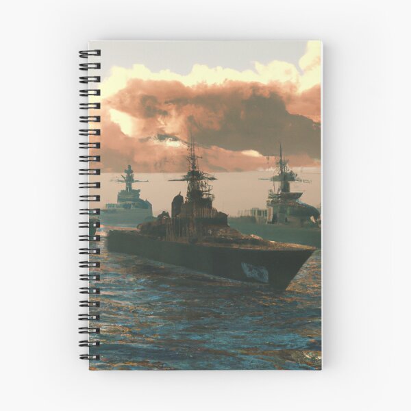 Item preview, A Fleet of War Ships designed and sold by Parag's Travel Shop.