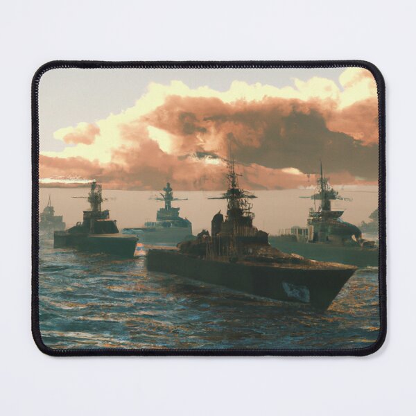 Item preview, A Fleet of War Ships designed and sold by Parag's Travel Shop.
