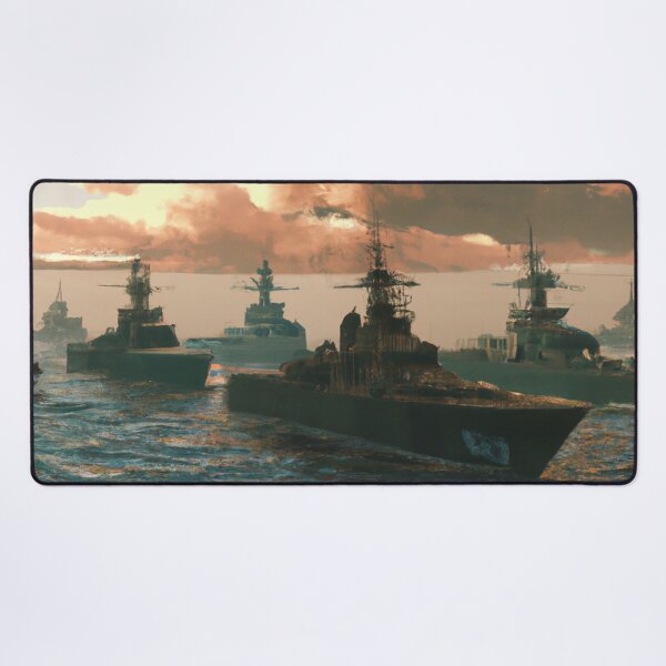 Item preview, A Fleet of War Ships designed and sold by Parag's Travel Shop.