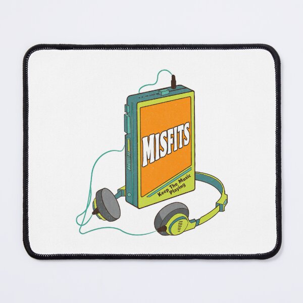 Item preview, Misfits _ Retro Walkman Design _ Retro Music Art  designed and sold by Faustine Arreola.