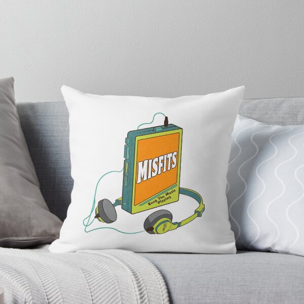 Item preview, Misfits _ Retro Walkman Design _ Retro Music Art  designed and sold by Faustine Arreola.