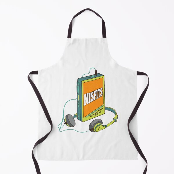 Item preview, Misfits _ Diseño retro de Walkman _ Arte musical retro designed and sold by Faustine Arreola.