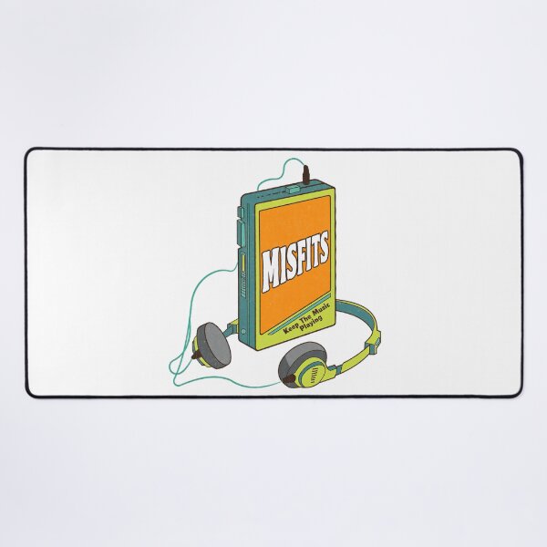 Item preview, Misfits _ Retro Walkman Design _ Retro Music Art  designed and sold by Faustine Arreola.