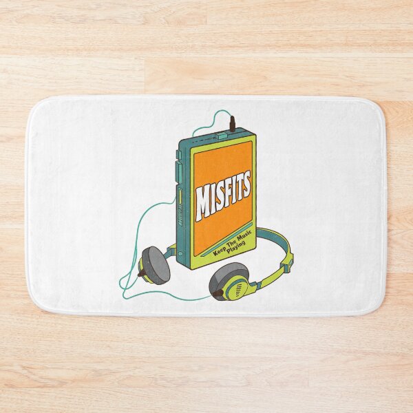 Item preview, Misfits _ Retro Walkman Design _ Retro Music Art  designed and sold by Faustine Arreola.