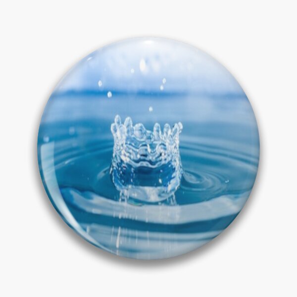 Item preview,  Cool blue waterdrops seamless pattern designed and sold by BEAUTY ⭐⭐⭐⭐⭐.