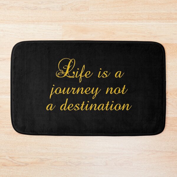 Item preview, Life Is A Journey Not A Destination - Ralph Waldo Emerson Quotes designed and sold by PhiloJourney.