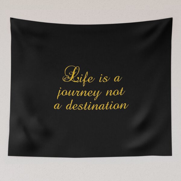 Item preview, Life Is A Journey Not A Destination - Ralph Waldo Emerson Quotes designed and sold by PhiloJourney.