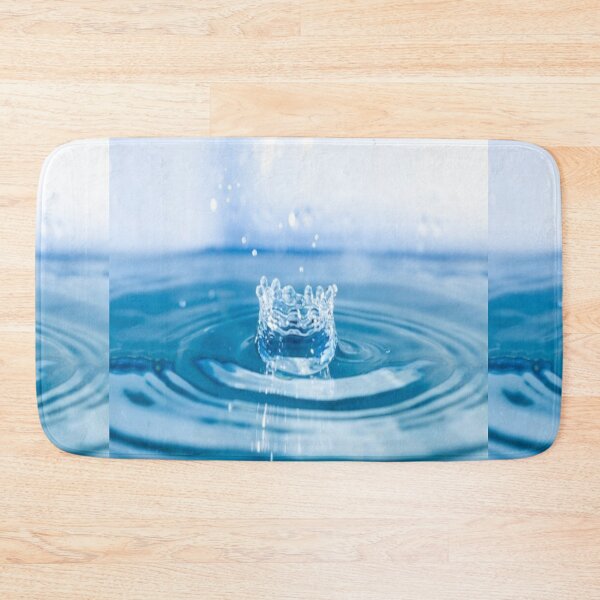 Item preview,  Cool blue waterdrops seamless pattern designed and sold by BEAUTY ⭐⭐⭐⭐⭐.