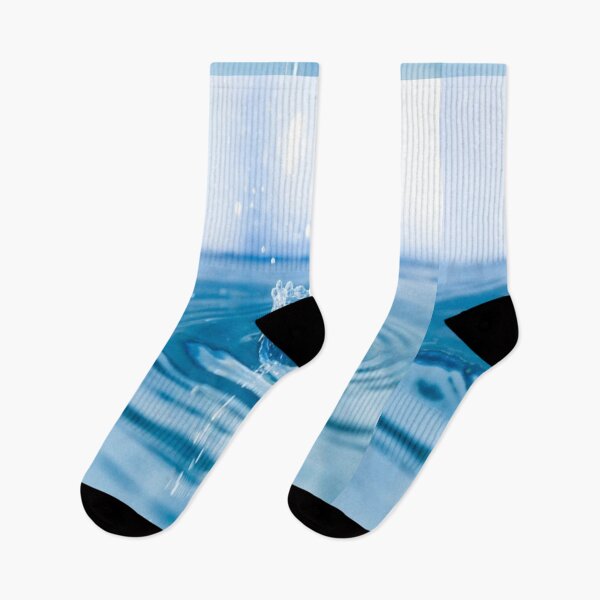 Item preview,  Cool blue waterdrops seamless pattern designed and sold by BEAUTY ⭐⭐⭐⭐⭐.
