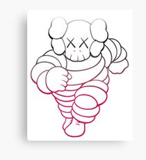 Kaws one companion Michelin color fade Canvas Print