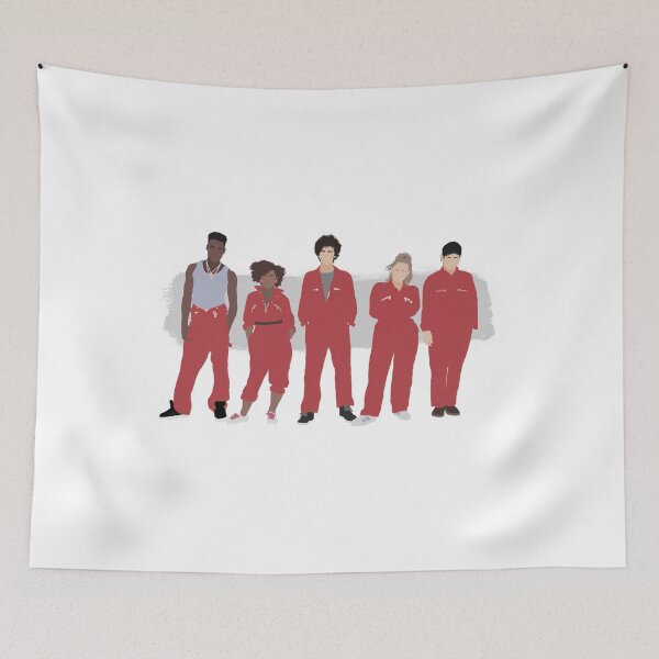 Item preview, Los Cinco ASBO designed and sold by Faustine Arreola.