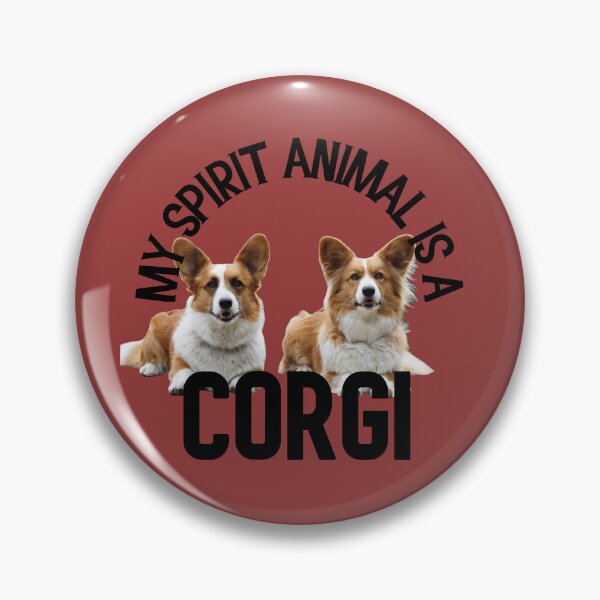 Artikelvorschau, Mein Seelentier ist ein Corgi, Großbritannien, Corgi-Boss entworfen und verkauft von DiensDesign.