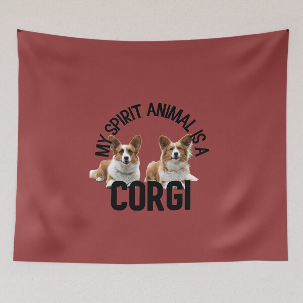 Item preview, My Spirit Animal is a Corgi, Great Britain, Corgi Boss designed and sold by DiensDesign.